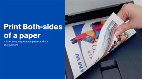 how to print on both sides of paper: exploring the benefits and challenges